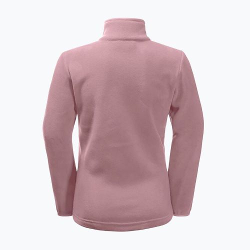 Jack Wolfskin Taunus detská trekingová mikina ružová 1609481