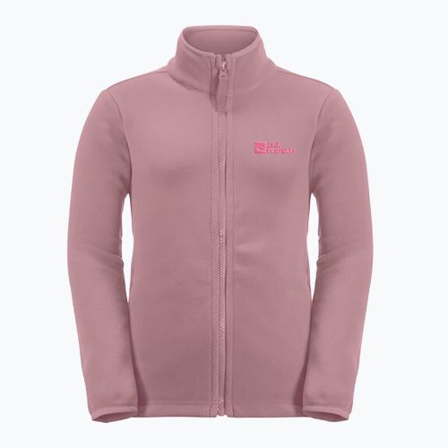 Jack Wolfskin Taunus detská trekingová mikina ružová 1609481
