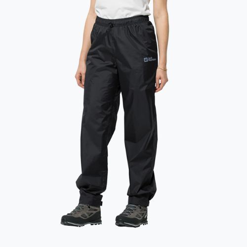 Nohavice do dažďa Jack Wolfskin Rainy Day black 1112741