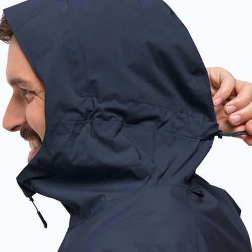 Jack Wolfskin pánska bunda do dažďa Elsberg 2.5L modrá 1115881_1010_002
