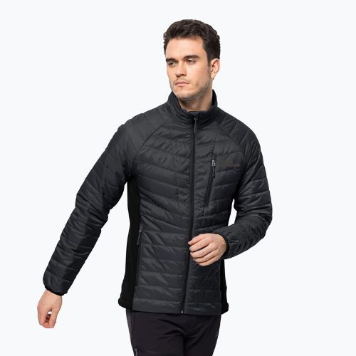 Jack Wolfskin Routeburn Pro Ins pánska páperová bunda čierna 1206861