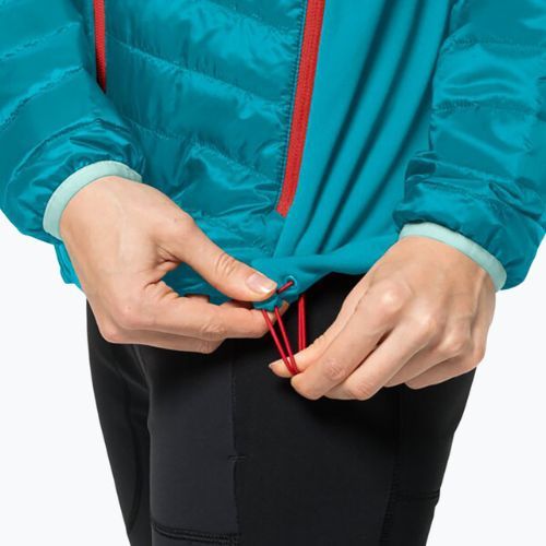 Dámska páperová bunda Jack Wolfskin Routeburn Pro Ins blue 1207191_1281_002