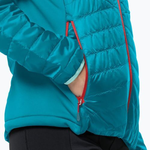 Dámska páperová bunda Jack Wolfskin Routeburn Pro Ins blue 1207191_1281_002