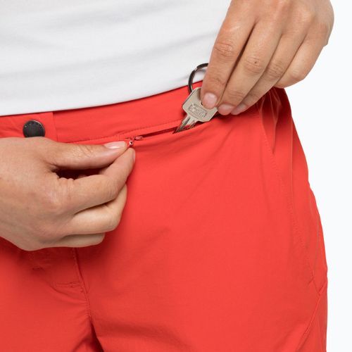 Jack Wolfskin Hilltop Trail dámske trekingové šortky oranžové 1505462