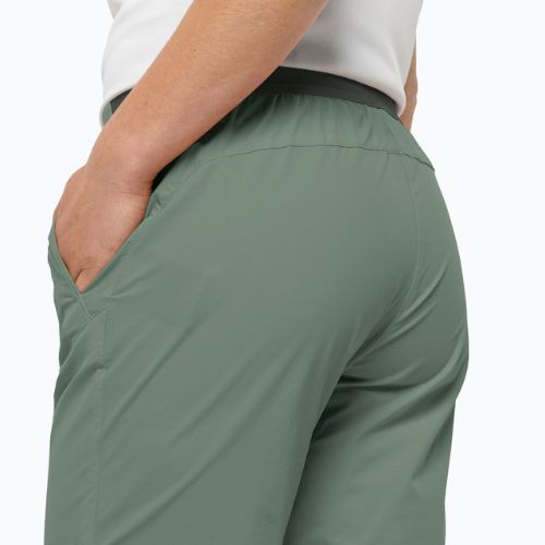 Dámske trekingové šortky Jack Wolfskin Hilltop Trail green 1505462