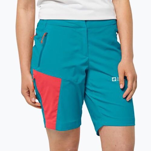 Jack Wolfskin pánske trekingové šortky Glastal blue 1508171