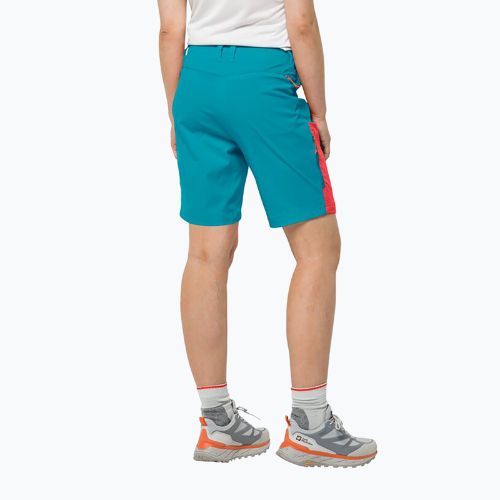 Jack Wolfskin pánske trekingové šortky Glastal blue 1508171
