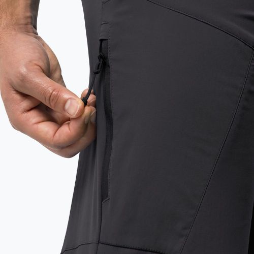 Jack Wolfskin pánske softshellové nohavice Glastal black 1508221