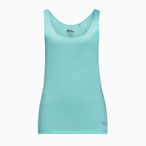 Dámske trekingové tričko Jack Wolfskin Pack & Go Tank blue 1807283