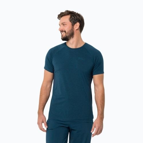 Jack Wolfskin Prelight Pro pánske trekingové tričko navy blue 1809251
