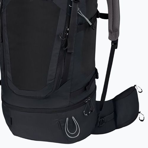 Jack Wolfskin Highland Trail 55+5 trekingový batoh čierny 2010091