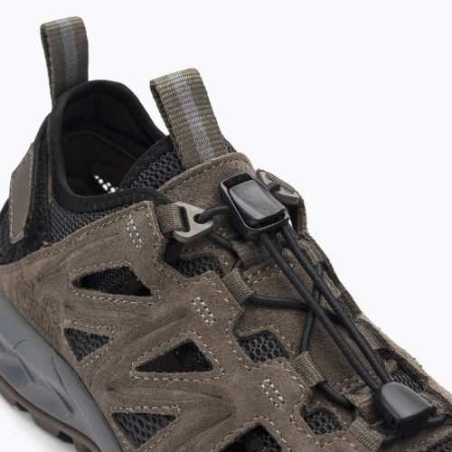 Jack Wolfskin pánske trekové topánky Woodland 2 Hybrid Low brown 4051301