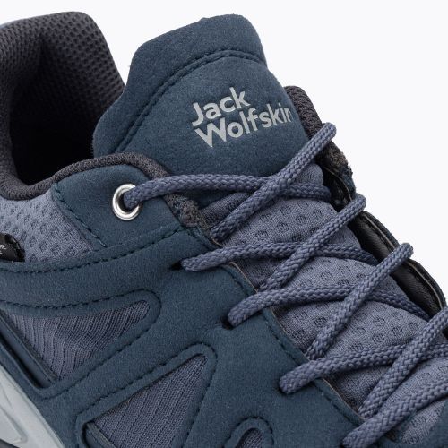 Jack Wolfskin dámske trekové topánky Woodland 2 Texapore Low navy blue 4051341