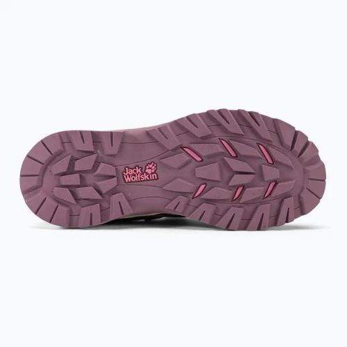 Jack Wolfskin Vili Hiker Texapore Low detská turistická obuv ružová 4056831_2197_370