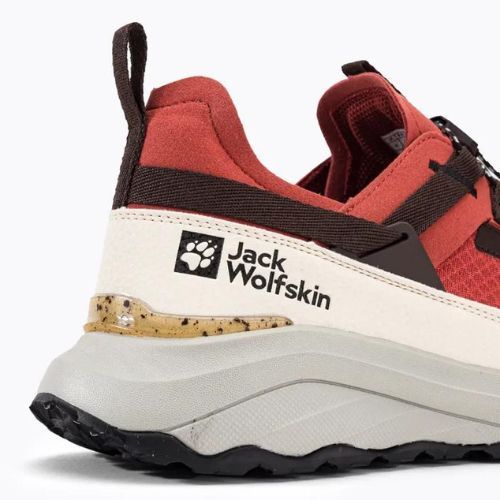Jack Wolfskin pánske turistické topánky Dromoventure Athletic Low red 4057011_2188_075