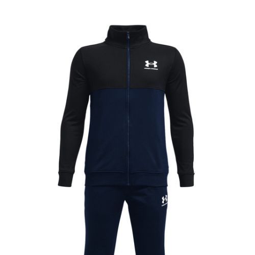 Under Armour CB Knit detské tréningové tepláky námornícka modrá 1373978-408