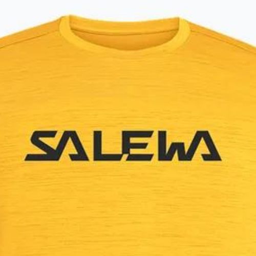 Salewa pánske trekingové tričko Puez Hybrid 2 Dry yellow 27397