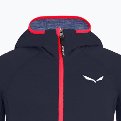 Salewa Puez Hybrid PL FZ Hoody detská fleecová mikina tmavomodrá 00-0000027769