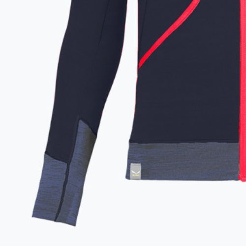 Salewa Puez Hybrid PL FZ Hoody detská fleecová mikina tmavomodrá 00-0000027769