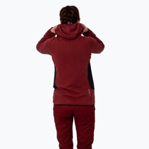 Salewa dámska trekingová mikina Lavaredo Hemp Hooded červená 00-0000028238