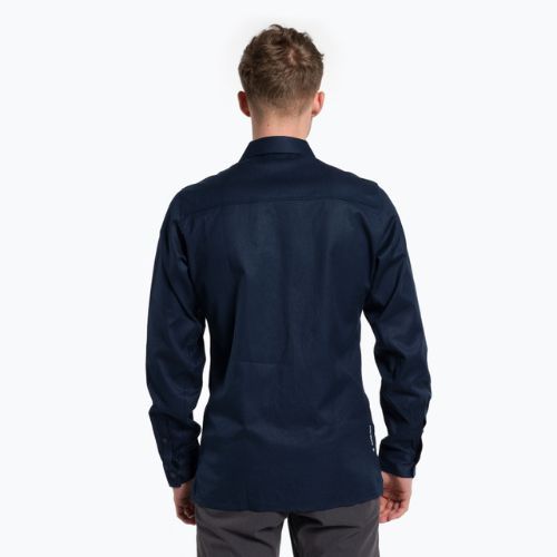 Pánske trekingové tričko Salewa Fanes Hemp navy blue 00-0000028298