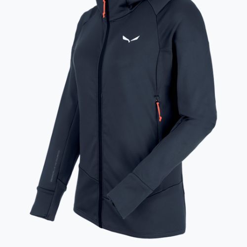 Dámska trekingová mikina Salewa Puez Polarlite Hooded navy blue 00-0000028522