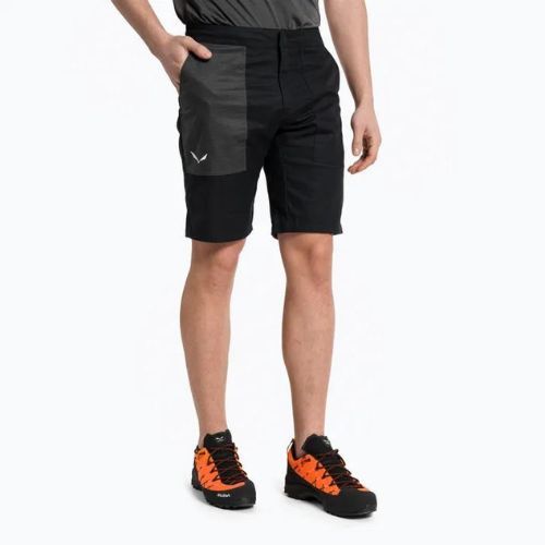 Salewa Lavaredo Hemp Ripstop pánske lezecké šortky čierne 00-0000028552