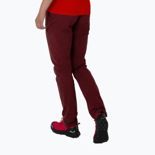 Dámske trekingové nohavice Salewa Pedroc 4 DST burgundy 00-0000028594