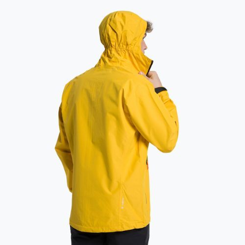Salewa pánska bunda do dažďa Puez Aqua 4 PTX 2.5L žltá 00-0000028615