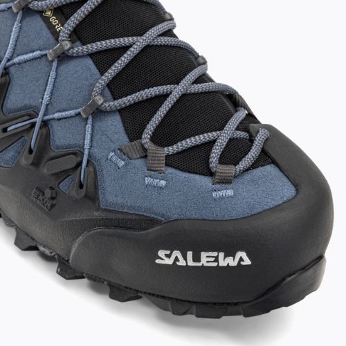 Salewa pánska prístupová obuv Wildfire Edge Mid GTX black-blue 00-0000061350