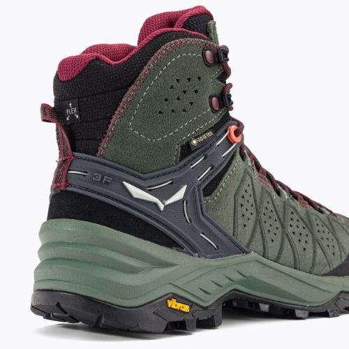 Dámske trekové topánky Salewa Alp Trainer 2 Mid GTX green 00-0000061383