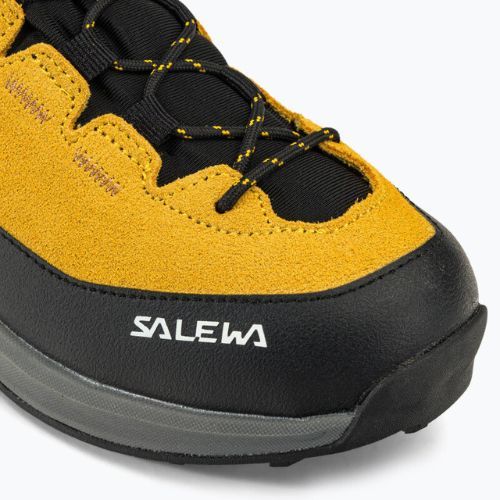 Salewa detské trekové topánky MTN Trainer 2 Mid PTX žltá 00-0000064011