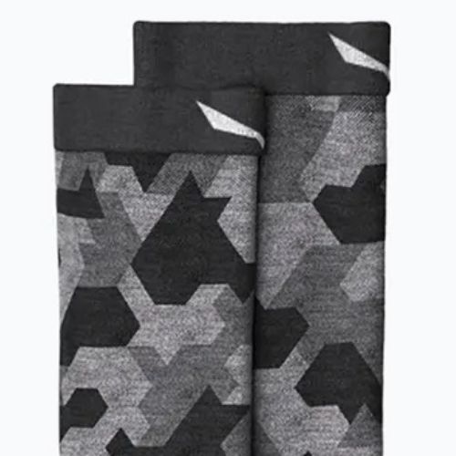 Pánske trekingové ponožky Salewa Pedroc Camo AM Crew black-grey 00-0000069039