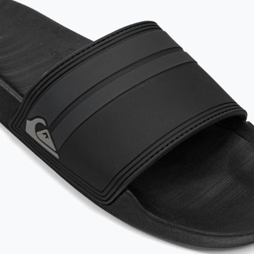 Pánske žabky Quiksilver Rivi Slide black/black/grey