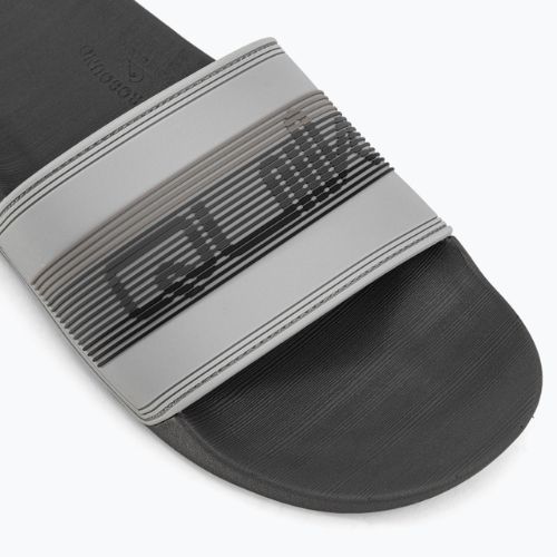 Pánske žabky Quiksilver Rivi Wordmark Slide grey