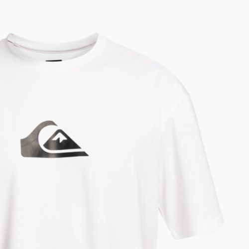 Quiksilver Solid Streak pánske tričko UPF 50+ biele EQYWR03386-WBB0