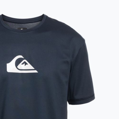 Quiksilver Solid Streak pánske tričko UPF 50+ námornícka modrá EQYWR03386-BYJ0