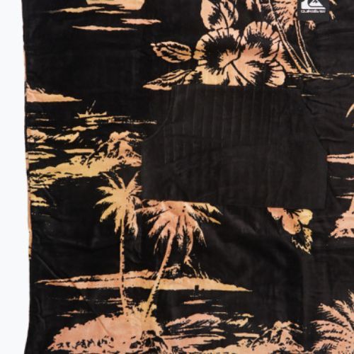 Pánske pončá Quiksilver Hoody Towel black/jet black