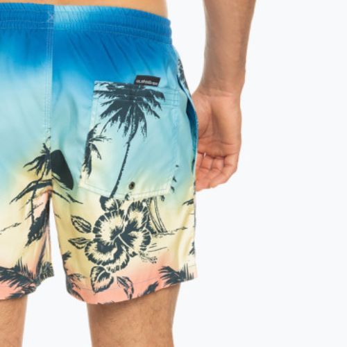Quiksilver pánske plavecké šortky Everyday Paradise Volley 15" modré EQYJV03999-YFB6