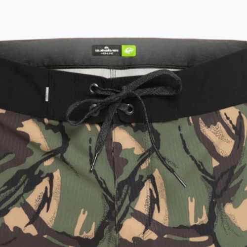 Quiksilver pánske plavecké šortky Highlite Scallop 19" zelené EQYBS04761-CQY6