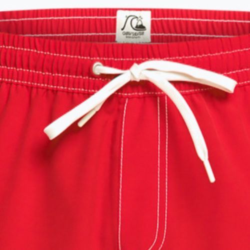 Pánske plavecké šortky Quiksilver Original Arch Volley 17" červené EQYJV03995-RQC0