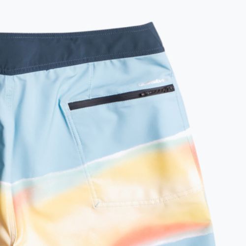 Pánske plavecké šortky Quiksilver Surfsilk Air Brush modré EQYBS04785-BGC6