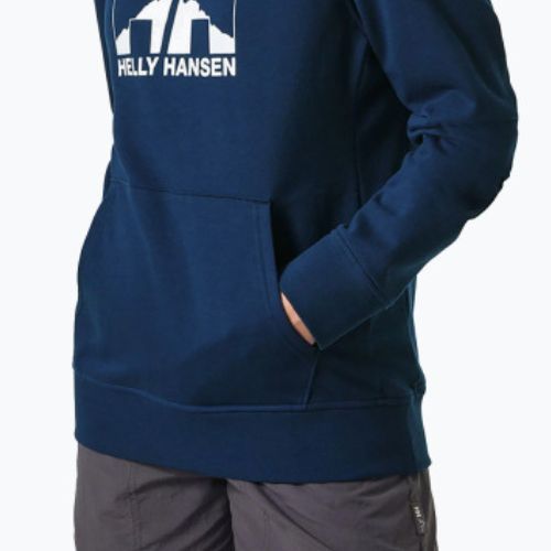 Dámska trekingová mikina Helly Hansen Nord Graphic Pullover Hoodie navy blue 62981_584