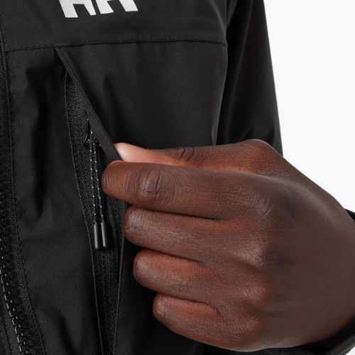 Pánska bunda do dažďa Helly Hansen Move s kapucňou čierna 53757_990