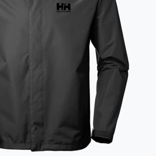 Pánska bunda do dažďa Helly Hansen Seven J ebony 62047_980