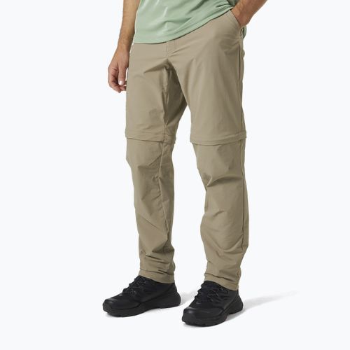 Helly Hansen pánske softshellové nohavice Brono Softshell Zip Off beige 63152_757