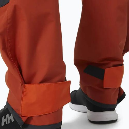 Helly Hansen pánske plachetnicové nohavice Newport Coastal Bib red 34267_308