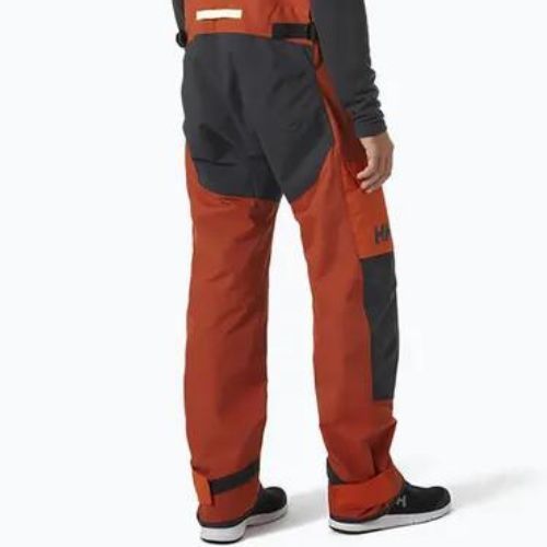 Helly Hansen pánske plachetnicové nohavice Newport Coastal Bib red 34267_308