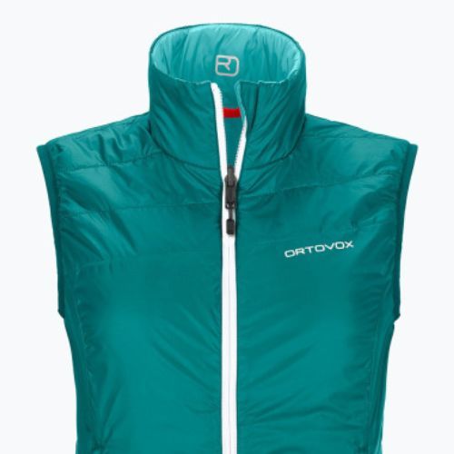 Ortovox Swisswool Piz Boe dámska tepláková súprava bez rukávov zelená