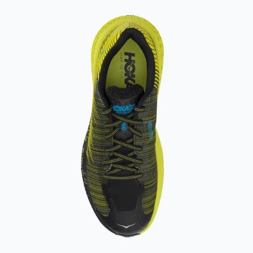 Dámska bežecká obuv HOKA Evo Speedgoat black/yellow 1111430-CIB